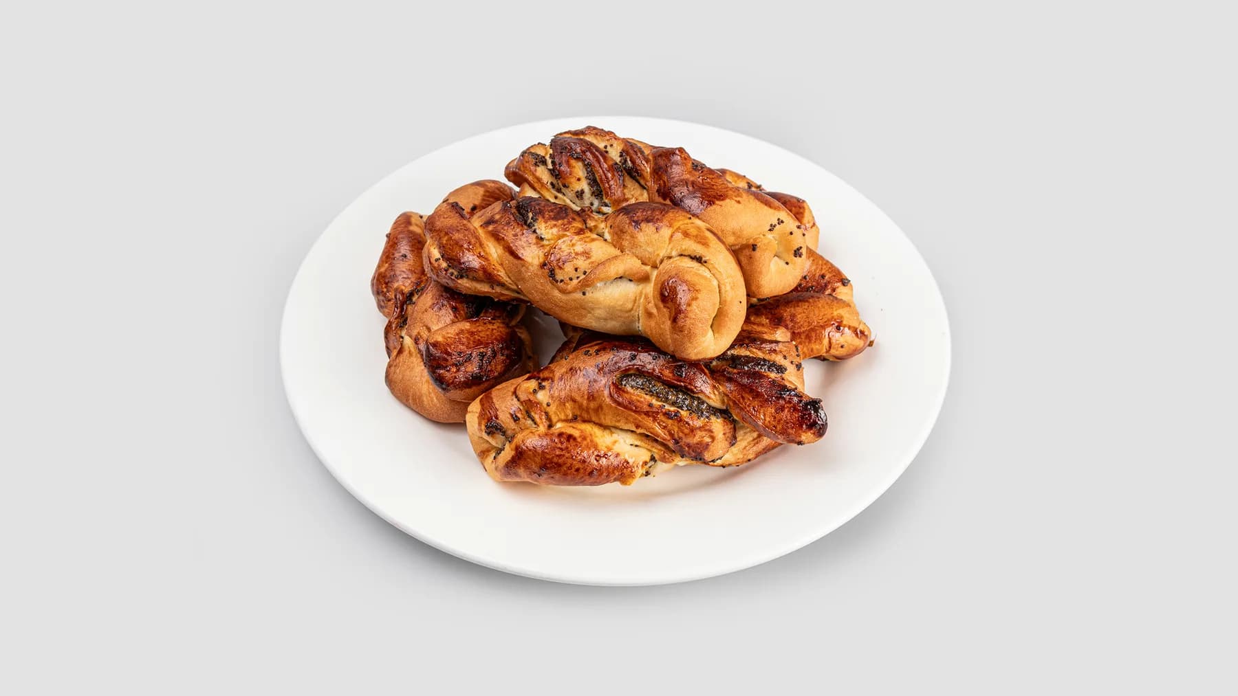 Булочки с маком