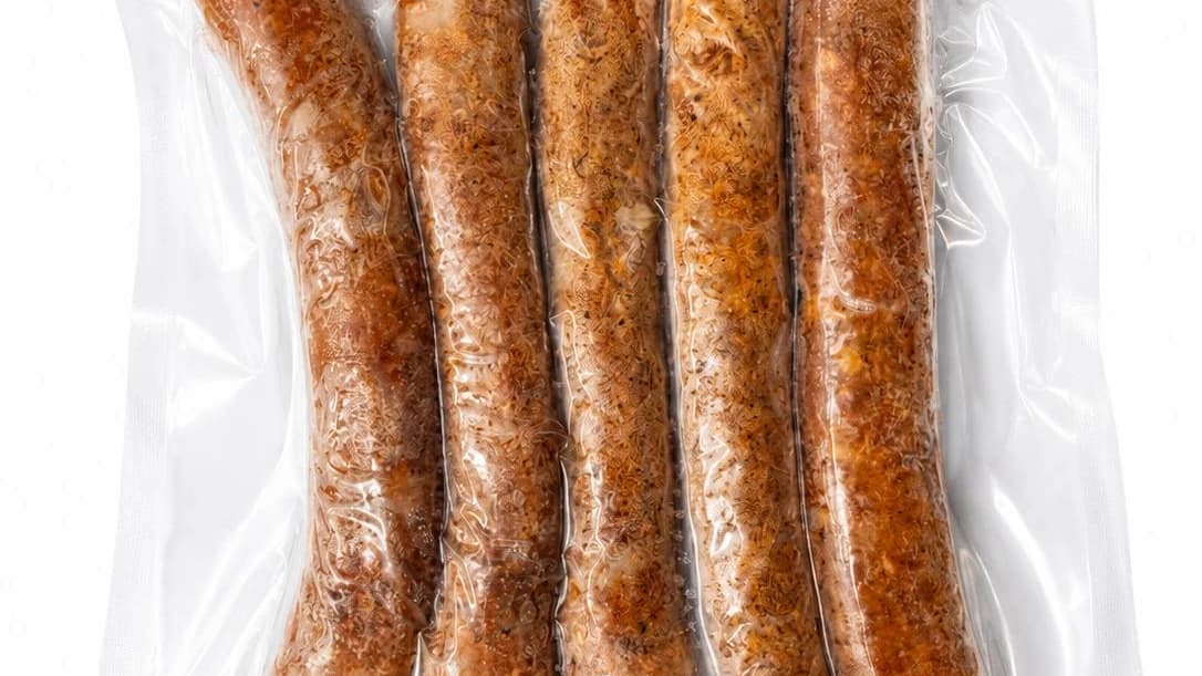 Изображение продукта Говяжьи колбаски  0,200 кг
